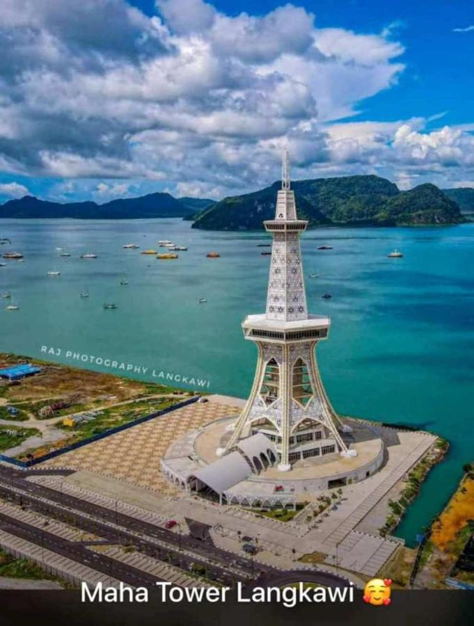 Designer Suite Apartment Seaview 10Pax Families Suite Kuah Eksteriør bilde
